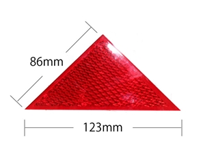 WAKI　反射リフレクター　三角形