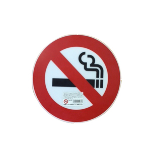 カラープラポール　サインキャッププレート　禁煙