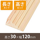 安心スロープゆるやか30 高さ30mm×長さ800mm【長さ+高さカット】