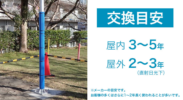 安心クッション波型の交換目安