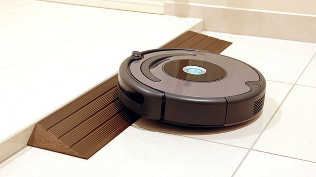 ロボットが超えられない段差を解消