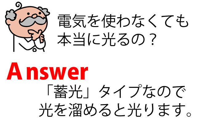 蓄光式誘導標識ステッカー 10枚セット